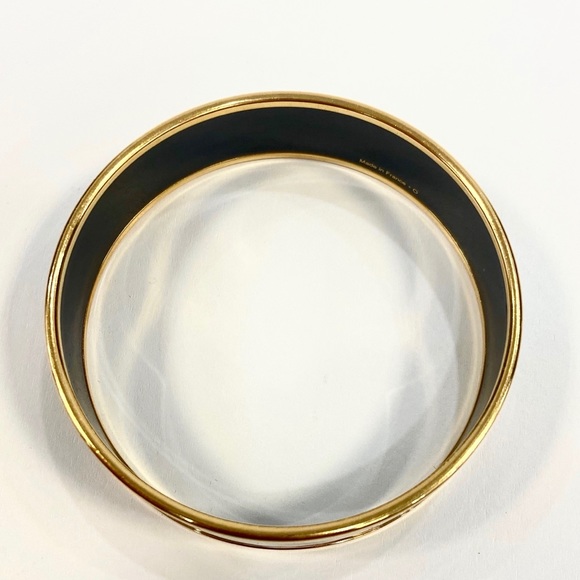 SOLD on EBay. HERMÈS enamel bangle - Picture 10 of 10